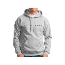 Blusa Moletom Canguru Flanelado Masculino Originals style moletom - Cinza - Visão 1