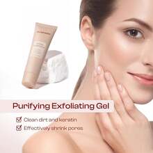 Gentle Exfoliating Gel | Sensitive Skin Facial & Body Cleansing Gel | Natural Witch Hazel And Aloe | Deep Pore Cleansing - Salicylic Acid - View 6