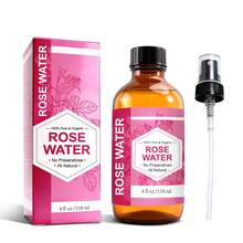 Spray de agua de rosas marroquí, tónico hidratante, refrescante y no pegajoso, fácil de absorber, adecuado para la hidratación de todo el Body, ideal para pieles sensibles antes del maquillaje, con efecto de compresa húmeda, reparador y calmante