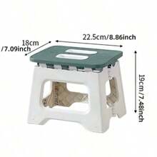 便携轻巧可调节折叠塑料凳 | 设计紧凑，适合户外露营、旅行、钓鱼和居家使用，符合人体工学的座椅，经久耐用，现代简约风格。可调节折叠塑料凳 - 便携式折叠脚凳，配有符合人体工学的手柄，轻巧紧凑的设计，适合室内/室外使用。