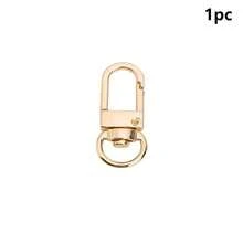 10pcs Fashion U-Shaped Buckle - Zinc Alloy Key Hook, Suitable For DIY Jewelry, Keychains And Mobile Phone Charms - Multicolor - View 10