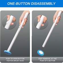 全新升级清洁刷，一次性马桶刷清洁系统，带支架马桶刷，深度清洁套装（含可替换刷头），马桶和浴室日常清洁维护系统套装 - 彩色 - 查看 9