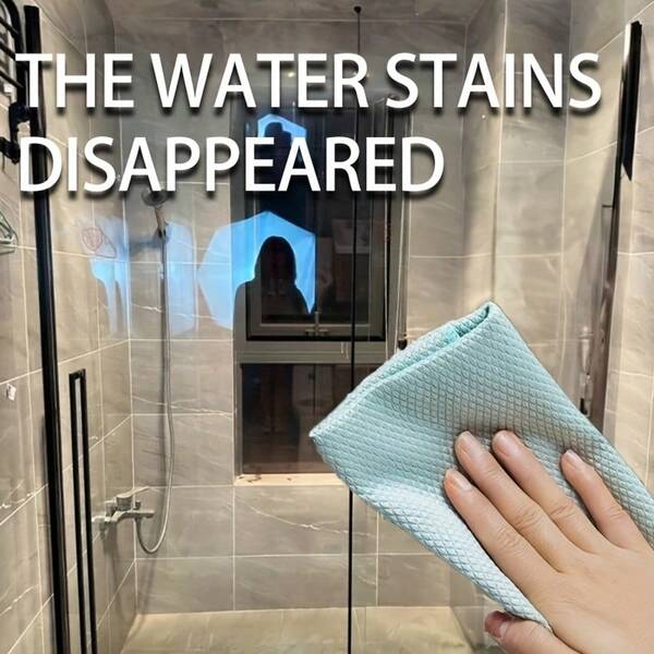 6 Magical Cleaning Cloths, Remove Watermarks From Glass Cloth, Wipe Glass Without Leaving Any Marks, Easy And Fast To Remove Water Stains And Watermarks, Clean Without Leaving Any Marks, Suitable For Kitchen Cleaning, Glass Cleaning, Car Mirror Cleaning, Cleaning Cloth Wiping Glass Without Leaving Any Marks