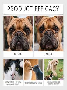 Pet Tear Stain Cleaning Wet Wipes, Gentle Daily Cleaning For Cat And Dog Eye Area - Multicolor - View 9