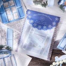 10张/包 镂空花朵窗主题剪贴簿纸，复古DIY装饰无粘性材料纸，节日礼物，手工拼贴材料，个性化剪贴簿规划创意学校文具