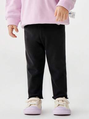 mini bala Girls Leggings Spring, High-Stretch Soft Base Layer Pants