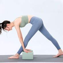 男女通用瑜伽砖，EVA材质足垫，适合初学者，健身器材，儿童舞蹈垫，高密度瑜伽健身运动舞蹈练习垫 - 彩色 - 查看 4