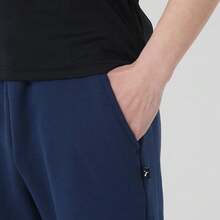 Puma 【男士運動套裝】ESS 2 COLOR No. 2 Logo Tee 日常戶外通勤運動短袖T卹 + ESS No. 2 Logo Shorts TR 針織短褲 內裡毛圈 跑步登山旅遊訓練健身褲 - 灰色/深藍 - 查看 9