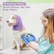 1 Pc Of Pet Grooming And Noise Reducing Earmuffs, High Elasticity, Soft And Warm Insulation, Anti Cold And Anti Freezing Pet Ear Covers, Hats, Dog Ear Covers, Dog Supplies - Multicolor - View 12