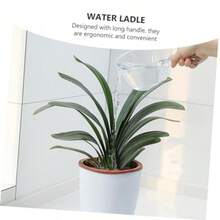 2piezas Handle Water Ladles Transparent Kitchen Water Scoops for Easy Pouring for Cooking and Household Use - Transparente - Ver 2