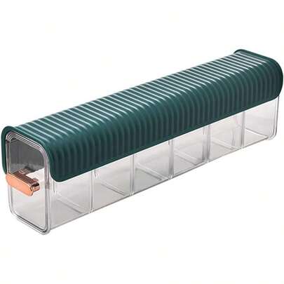 GYJ  Organizador de Ropa Interior de Pared Cajon de Montaje en Pared a Prueba de Polvo Caja de Almacenamiento Separador de Calcetines Desmontable para Ropa Lenceria Ropa Interior Verde negruzco183