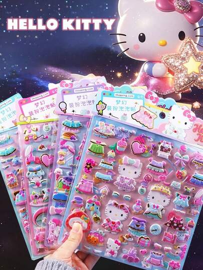 可爱卡通动漫贴纸 DIY 手机相机行李箱贴纸 时尚卡哇伊日系装饰贴纸 女孩礼物，注意：部分款式可能存在颜色差异，随机发货。