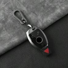 适用于奔驰A、B、C、E、R级 GLS、GLA、GLK、GLC、CLS、CLA W203、W210、W211 AMG、W204、W205、W212、W463、W176的3键TPU汽车钥匙套/遥控钥匙保护套 - 賓士 - 查看 5