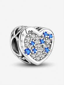 1pc Beads, Suitable For Women Bracelet, Bangle DIY Jewelry Making And Daily Outfit Matching, Suitable For Girls Wearing - Heart-shaped Constellation - View 16