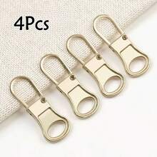 4/8/10pcs Metal Detachable Zipper Pulls Replacement Zipper Heads, Universal Zipper Sliders For Bag, Clothing Repair - Multicolor - View 28