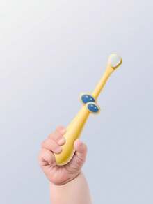 1支卡通可爱儿童牙刷，婴儿牙刷，适合0-3岁儿童 - 可清洁舌苔 - 彩色 - 查看 6