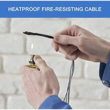 Cinta eléctrica de PVC, aislante impermeable, cinta adhesiva ignífuga, fuerte adherencia, cinta eléctrica en rollo grande al por mayor - Blanco - 19 mm x 10 m - Ver 6