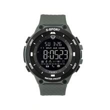 1pc TOMI Simple American Style Outdoor Sports Electronic Watch For Children, Youth, Students, Suitable For Daily Life, Halloween, Back To School - Green - View 5