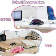 3件套3D打印可动海星雕像，逼真多关节海洋动物模型，塑料材质，无需用电，适合室内/室外装饰，休闲玩具 | 趣味设计 | 多关节结构，节日礼物