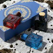 Men's 4-In-1 Cologne Set (1.01oz) Fresh Lemon Scent Long-Lasting Perfect Birthday Gift For Dad/Boyfriend - 水果&柑橘香調 - 查看 2