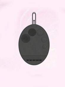 硅胶化妆刷清洁垫，三合一刷子清洁垫，可折叠化妆刷收纳架，化妆调色盘，可水洗化妆刷，化妆海绵，粉色 - 彩色 - 查看 10