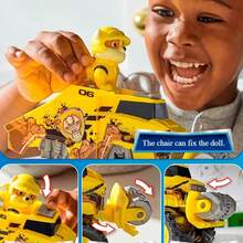 Spin Master Rescue Wheels, Toy Truck With Transformation And Collectible Action Figure, Kids' Toys For Boys & Girls Ages 3+ - Rubble - View 2