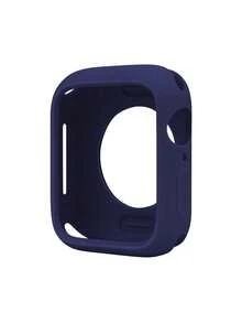 4件套男女时尚休闲软硅胶手表壳镂空防摔保护套，适用于 40/41/42/44/45/46/49mm，适用于 Series Ultra/SE/11/10/9/8/7/6/5/4，智能手表保护套配件 - 鏤空4個顏色 - 查看 6