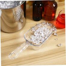 8piezas Ice Scoops Para Helado y Comida De Cucharas Diseño De Boca y Para El Servicio y Almacenamiento - transparentex4uds - Ver 8