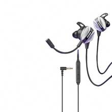 Acer OHR579 Wired Gaming In-Ear Headset: Precise Sound Positioning For Capturing Battlefield Details; High-Definition Calls With No Noise; Plug And Play With Mobile Phones And Computers; Dual-Mode Compatibility For Esports And Multimedia; Classic Black. - Black - View 9