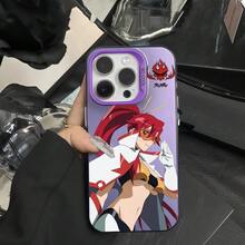 Funda de teléfono ANMEGurrenL-LagannCool para Samsung S25 S24 S23 A07 A17 A06 4G 5G, protectora, color MD, funda para teléfono 17 air, 16, 15, 14, 13, 12, 11 - Z4 - Ver 9