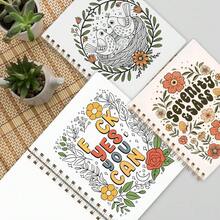2PCS Beautiful Coloring Book For Adults Relaxation - Funny Swear Words Coloring Books With Floral Designs For A Lot Of Laughs - The Perfect Stress-Relieving Gift For Women - Default - View 7