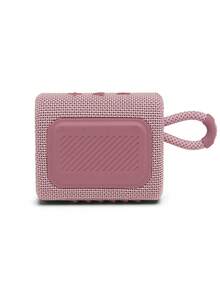 JBL Loa Bluetooth mini di động Go 3, chất lượng âm thanh tuyệt vời, âm bass mạnh mẽ, chống nước và bụi IP67, thời gian phát nhạc 5 giờ, thích hợp cho gia đình, ngoài trời và du lịch. - Hồng - Xem 6