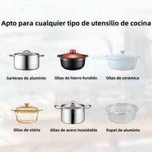 Parrilla de Gas 2 Quemadores, Soportes de Hierro Fundido, Encendido Electronico, Estufa Empotrable - Negro - Ver 4