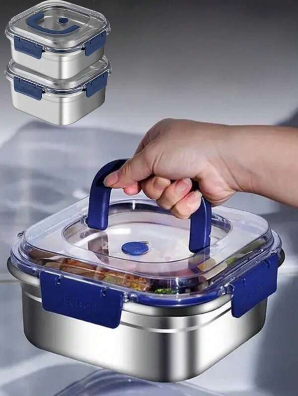 Caja térmica de almuerzo de acero inoxidable, 180 ml, recipiente de almuerzo portátil, almacenamiento de alimentos para la escuela u oficina, aislado