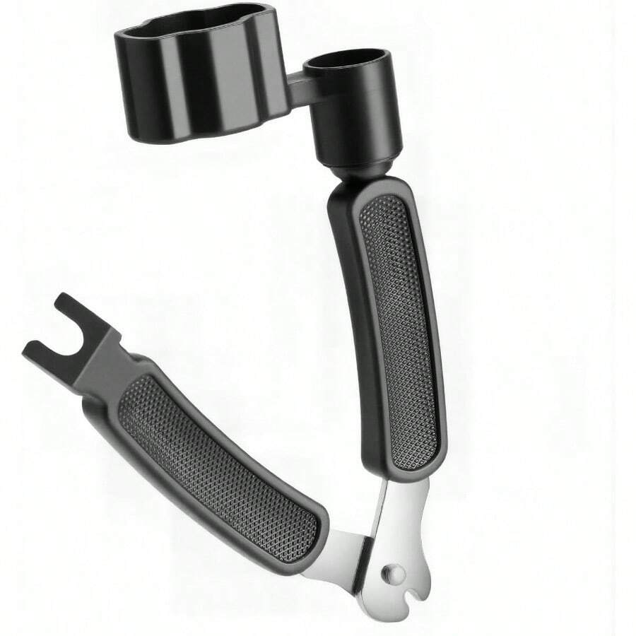 instrumento de cuerdaAccesorios para ra MTQ 3 EN 1 Accesorios para ra Electrica Multifuncional Enrollador de Cuerdas Cortador de Cuerdas y ctor de Clavijas. - negro - Ver 1