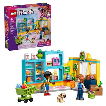 LEGO 乐高好朋友系列心湖城便利店 (42680) 成人圣诞节/生日/新年礼物