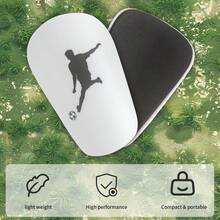 1双迷你足球训练护腿板，比赛训练护垫 - 可重复使用，穿着舒适，经久耐用 - 彩色 - 查看 15