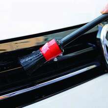 5pcs/Set Car Detailing Brush Set - Soft Car Wash Brush, Multi-Function Air Vent Brush, Wheel Rim Cleaning Brush, Suitable For Auto Repair Shops And Home Cleaning - Multicolor - View 7