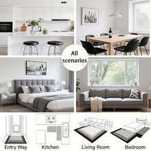 1 قطعة سجادة حمام مضادة للانزلاق بنمط ورقة الدولار، سجادة أرضية للحمام، سجادة غرفة النوم والمعيشة، سجادة ممر الحمام وغرفة النوم والشرفة، ديكور منزلي