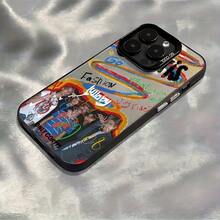 Funda para Teléfono: Funda de K-Boy Group C- Compatible con 17 16e 16 15 14 13 12 11 Pro X XR XSMAX 8 Plus, Cubierta Trasera Mate Anticaída17  17promax - Negro - Ver 8