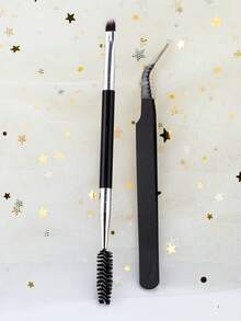 Kit de cílios postiços em tufos com 800 unidades, incluindo cílios individuais e cílios com curvatura D, comprimento de 8 a 18 mm, autoadesivos. O conjunto contém cílios à prova d'água nos formatos 10D, 20D, 30D, 40D, 50D, 60D, 80D e 100D para uma maquiagem com aspecto natural. Cílios grossos, volumosos, macios e leves, reutilizáveis. - Multicolorido - Ver 17