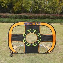 1pc Foldable Multi-Color Portable Soccer Goal, Suitable For Soccer Training And Enhancing Home Atmosphere