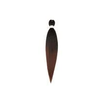 Pre Stretched Braiding Hair Ombre 16/20/26/30 Inch Synthetic Crochet Braids Hot Water Setting Professional Soft Yaki Texture Synthetic Hair Extensions - Multicolor - View 16