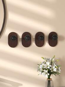 1/2/4 haki ścienne, haki samoprzylepne, montaż samoprzylepny, odpowiednie do salonu, sypialni, łazienki do wieszania ubrań, toreb, ręczników, praktyczne haki, haki do przechowywania