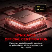 Lexar AresⅡ RGB DDR5 RAM 32GB (16GB*2) Dual Channel Kit | 6800MHz CL34 SK Hynix A-Die Chips | RGB Light Bar High-Speed Memory For Desktops Gaming PCs Overclocking Content Creation 3D Rendering - Black - View 5