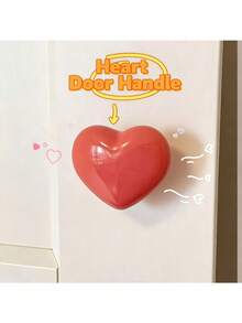 1 pieza Botón de descarga del inodoro con forma de corazón, dispositivo de asistencia para descarga del inodoro amigable con las uñas, elemento romántico adecuado para el Día de San Valentín y otras festividades (Puede haber una ligera diferencia de color entre el producto y el artículo real debido a la iluminación durante la filmación, se recomienda discreción para aquellos que estén preocupados) - Multicolor - Ver 5