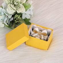 Mini Trinket Box Bow-Knot Gift Box Style Keepsake Box Vintage Metal Enameled Hinged Decorative Box Ring Earrings Jewelry Organizer Gift Box For Women Girls Blue - Blue - View 6