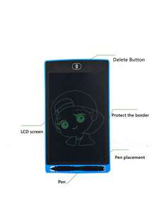 PIZARRÓN mágico LCD 8.5 para dibujar y borrar de manera ecológica - Multicolor - Ver 5