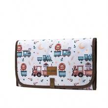 Portable Baby Diaper Changing Pad, Multi-Functional Waterproof Foldable Diaper Mat - Multicolor - View 6