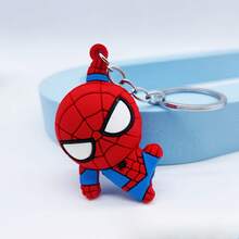 Cute Doll Pendant Keychain Doll Superhero Avengers Backpack Keychain Bag Key Ring Pendant Birthday Gift Cute Holiday Gift Birthday Gift Birthday Gift Toy Room Decoration Anime Cartoon Halloween Christmas Decoration - Multicolor - View 12
